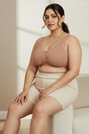 Zivame True Curv Double Layered Non Wired 3/4Th Coverage Super Support Bra - Roebuck Skin — thumbnail 4